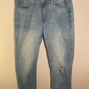 Signature by Levi Strauss Light Blue Slim Straight Jeans